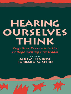 cover image of Hearing Ourselves Think